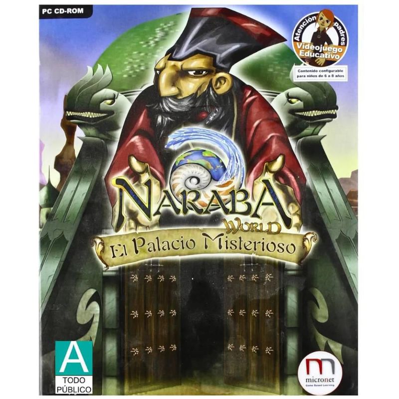 Naraba World El Palacio Misterioso videouego para PC físico