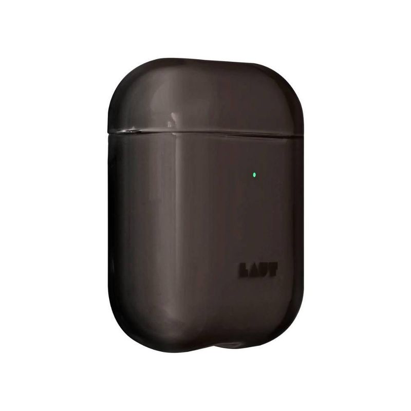 Funda para AirPods 1 y 2 generación LAUT Crystal-X color negro