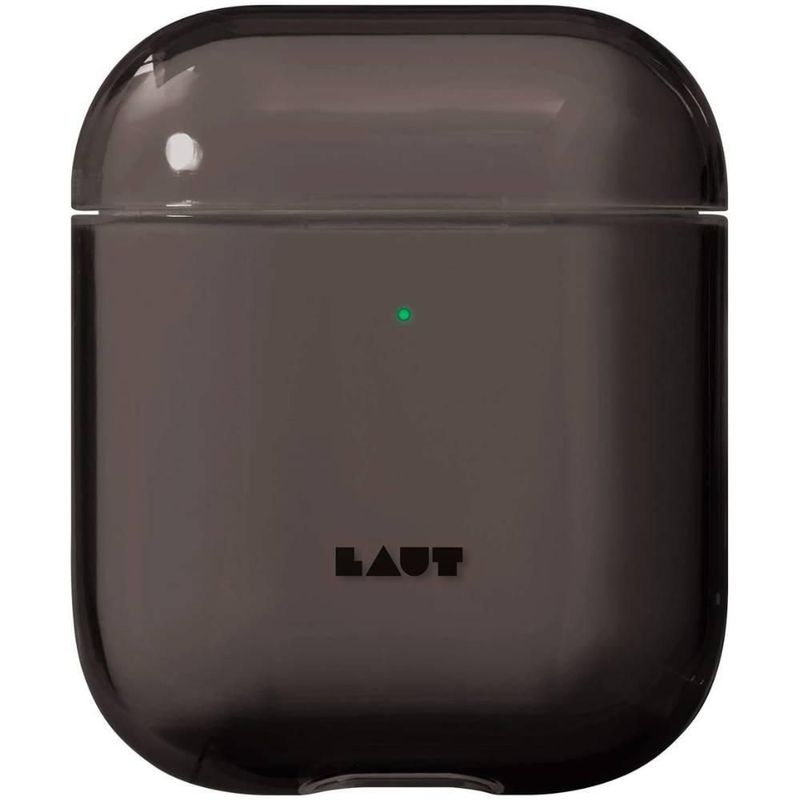 Funda para AirPods 1 y 2 generación LAUT Crystal-X color negro