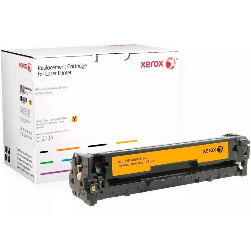 Toner xerox compatible hp laserjet pro 131a m251 m276 mfp amarillo