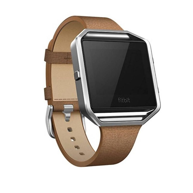 Correa para smartwatch Blaze Luxe Fitbit tamaño chica color camel
