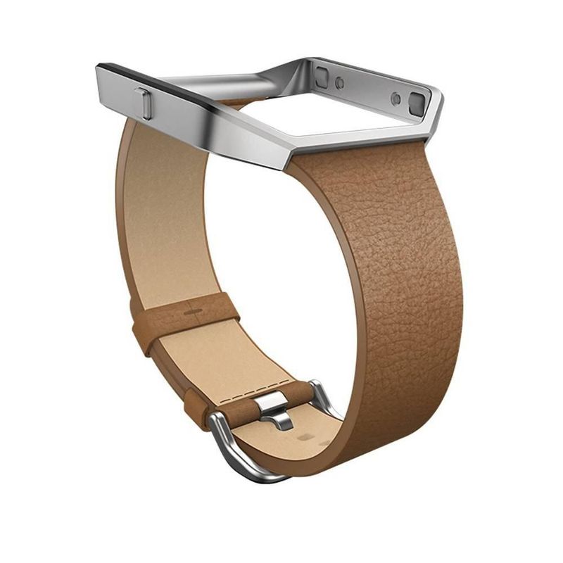 Correa para smartwatch Blaze Luxe Fitbit tamaño chica color camel