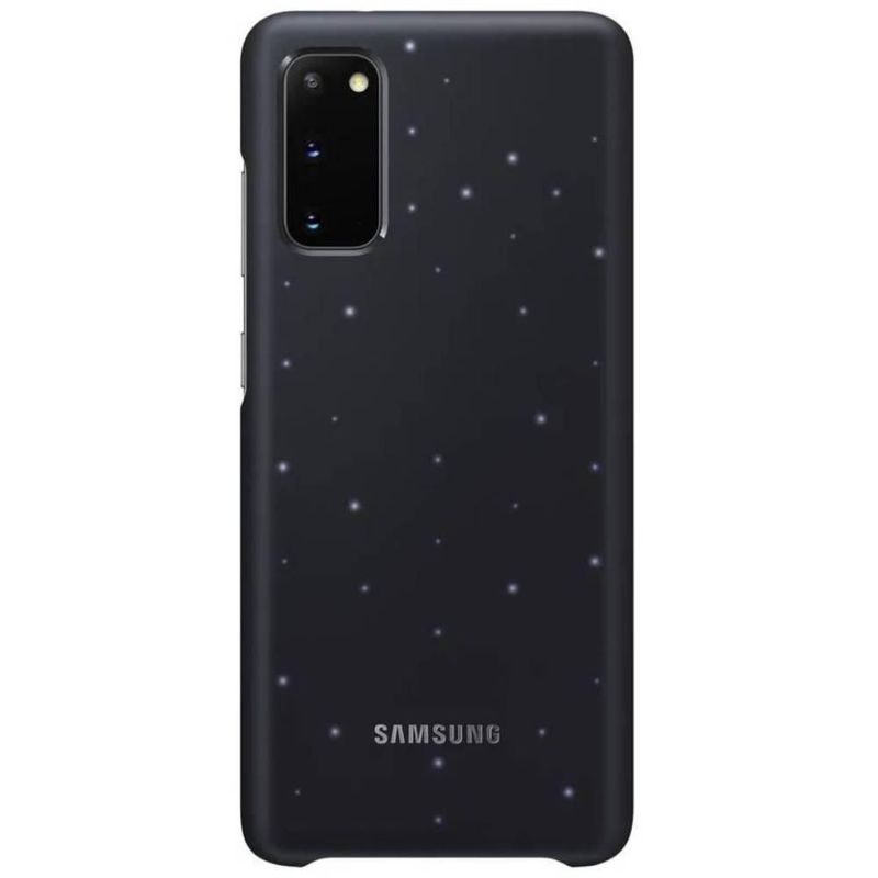 Funda para celular Samsung Galaxy S20 LED Cover color negro