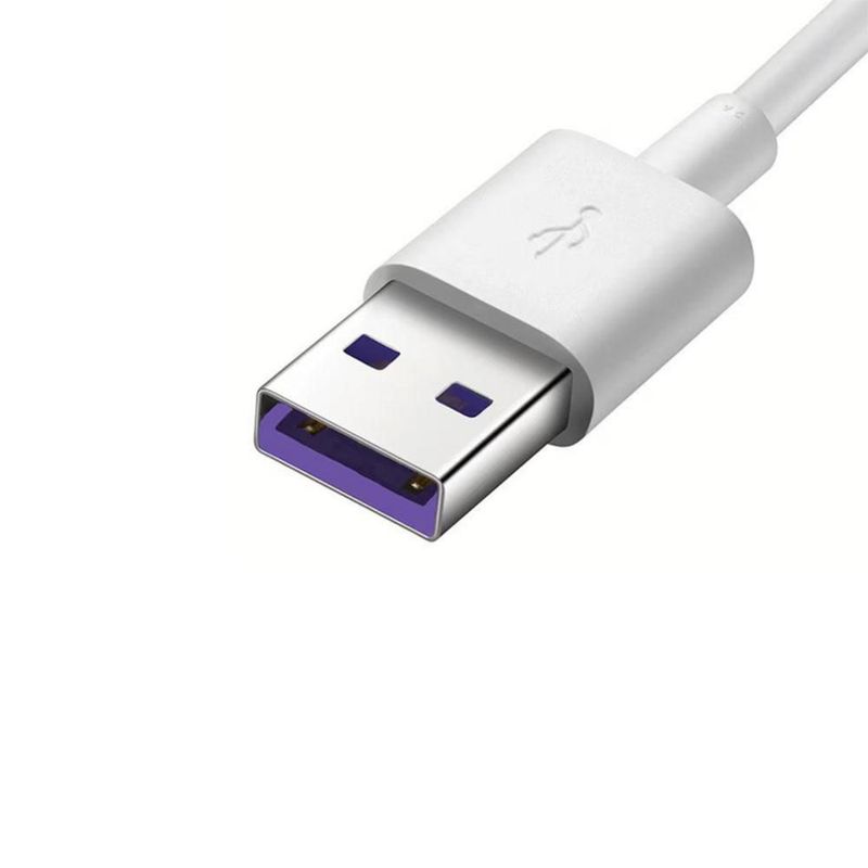 Cable de Datos Huawei 3A USB a TIPO-C 23 cm Blanco