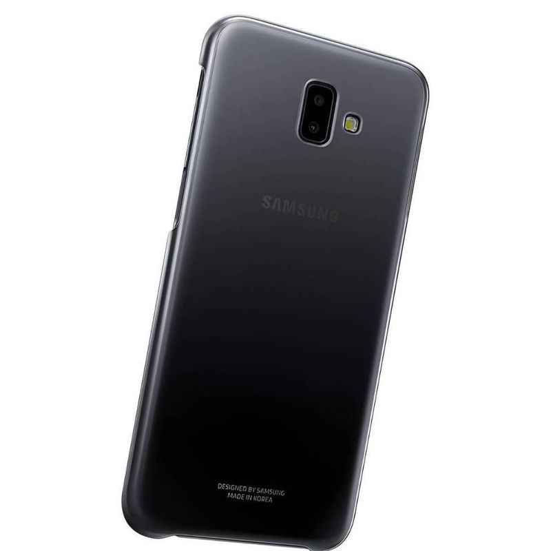 Funda para celular Samsung J6 plus Samsung color negro degradado