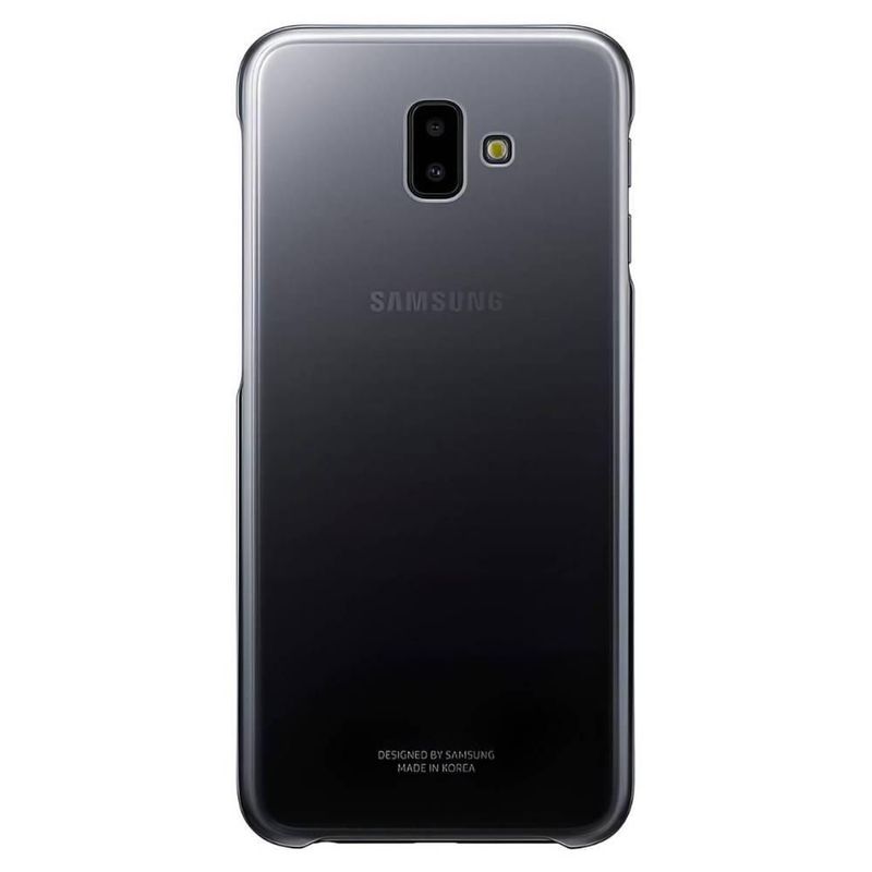Funda para celular Samsung J6 plus Samsung color negro degradado