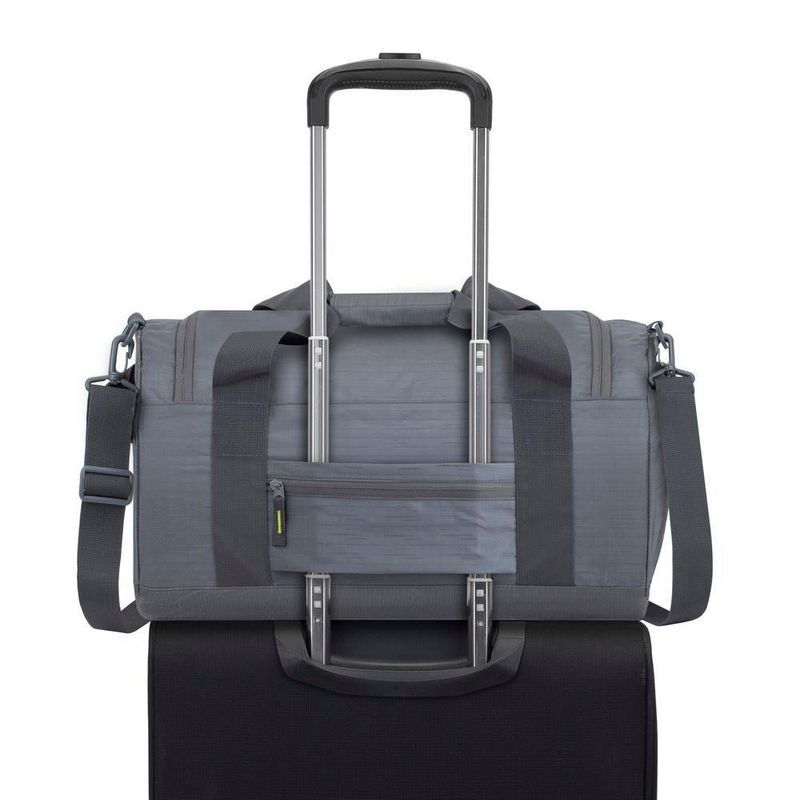 Maleta de Mano Ultraligera, Plegable, para Gimnasio y Viajes, Resistente al Agua, Bolsillo Lateral con Cierre