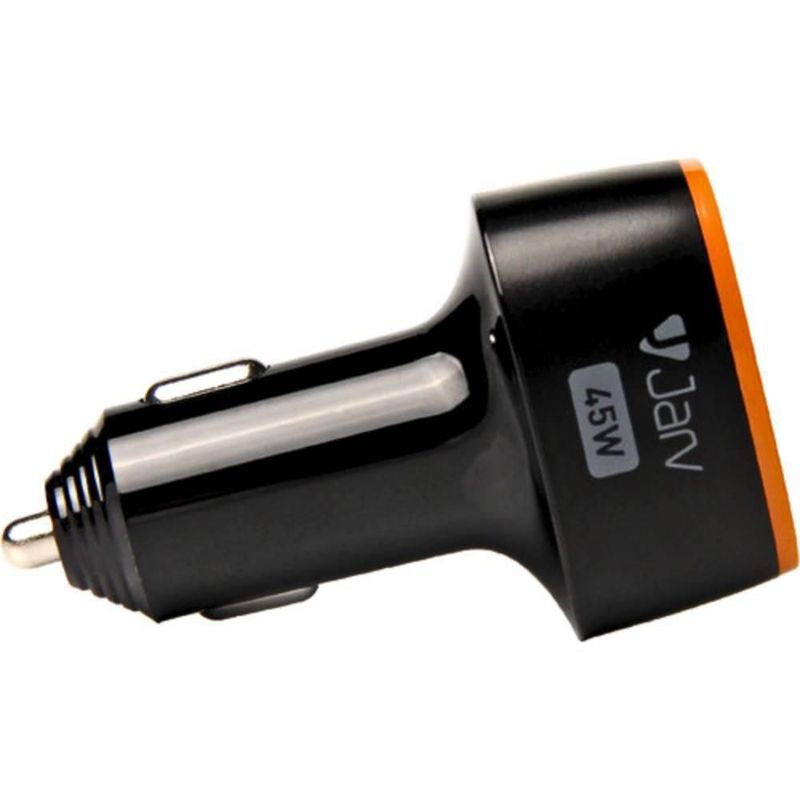 Cargador de coche JarvMobile 45 W alta potencia y 2 puertos PD y QC 3.0