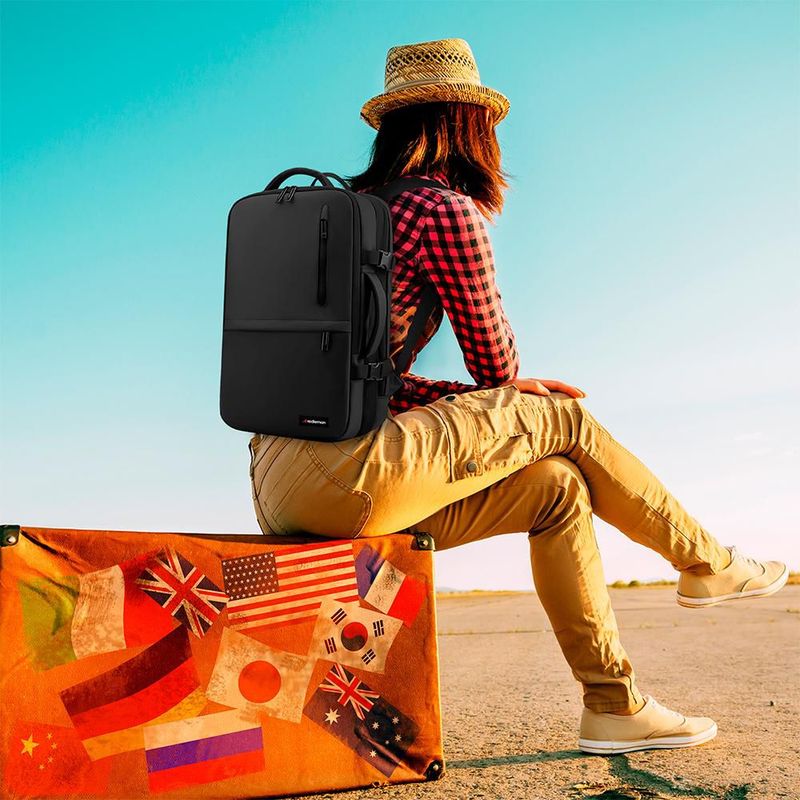 Mochila para Laptop Antirrobo Extra Grande Puerto USB