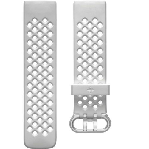 Correa para smartband Charge 4 Fitbit de silicón chica color blanco