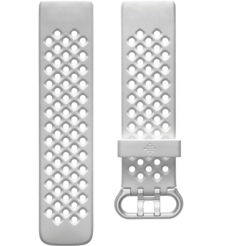 Correa para smartband Charge 4 Fitbit de silicón chica color blanco