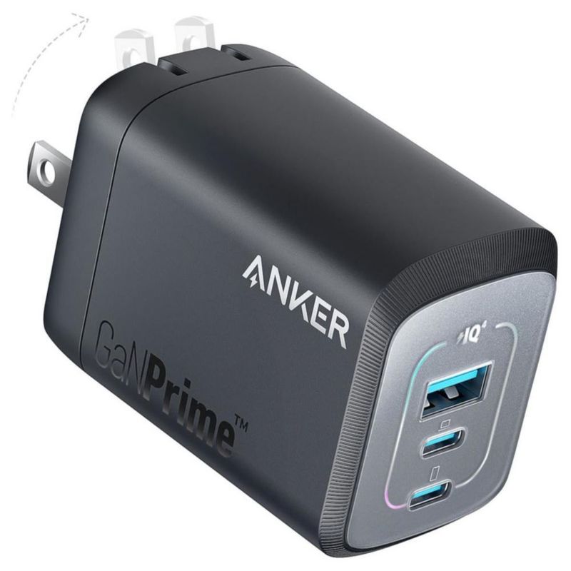 Cargador de Pared Anker Prime 100w 3 Puertos 1 USB-A 2 USB-C