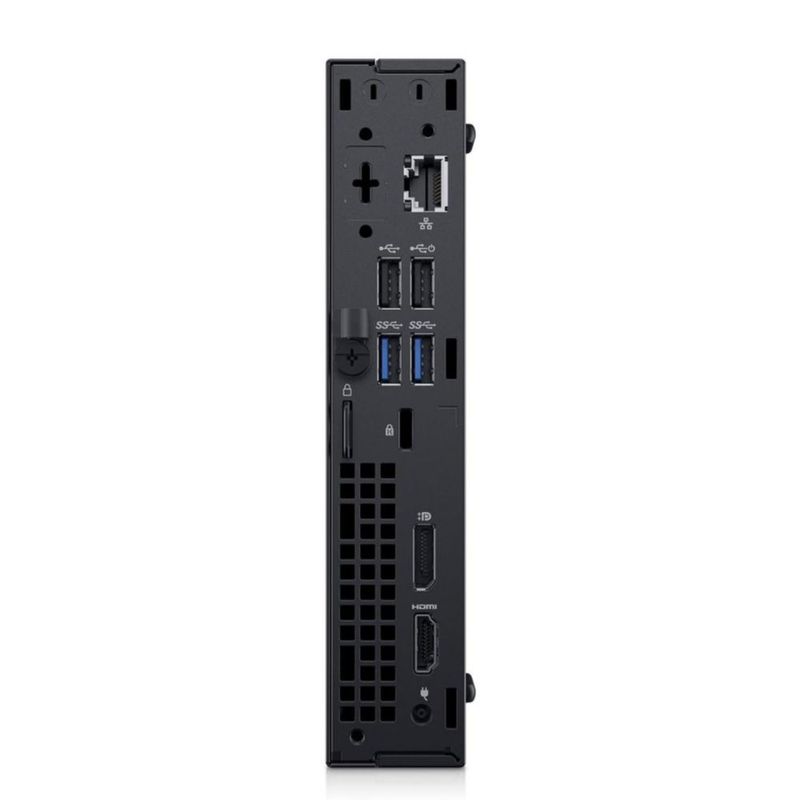 CPU Dell Optiplex 3060 Tiny Intel Core i7-8700T con 8GB de RAM y 256GB SSD + 500GB HDD de Almacenamiento -Reacondicionado-