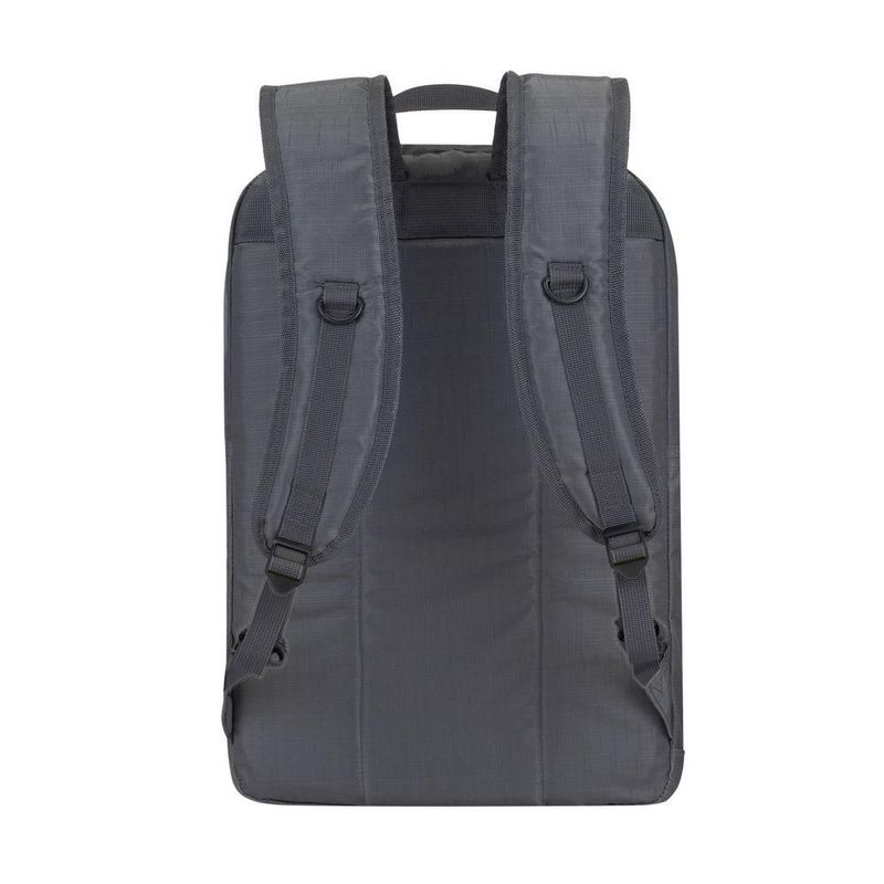 Mochila Ultra Ligera Gris 24L, Repelente al Agua, Espacio Laptop 15.6", Bolsillo Frontal c/Cierre y 2 Laterales Amplio Espacio Interior