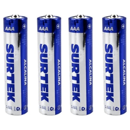 4 Pilas Alcalinas Aaa Ni-mh 1.5v 650mah Baterías Surtek