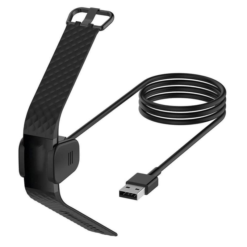Cable de carga magnético para Fitbit Charge 4 50 cm color negro