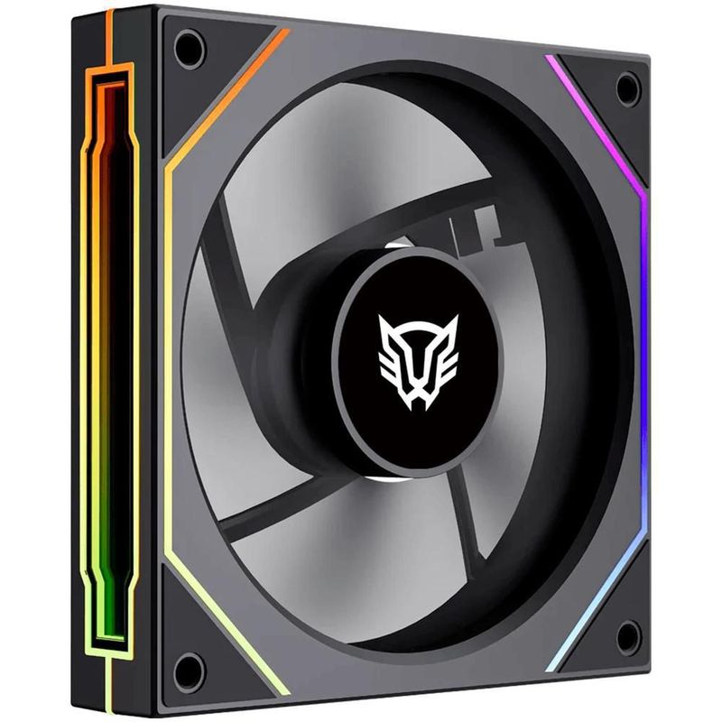 Ventilador gamer balam rush exl95 120mm 4 pin 1800rpm blk