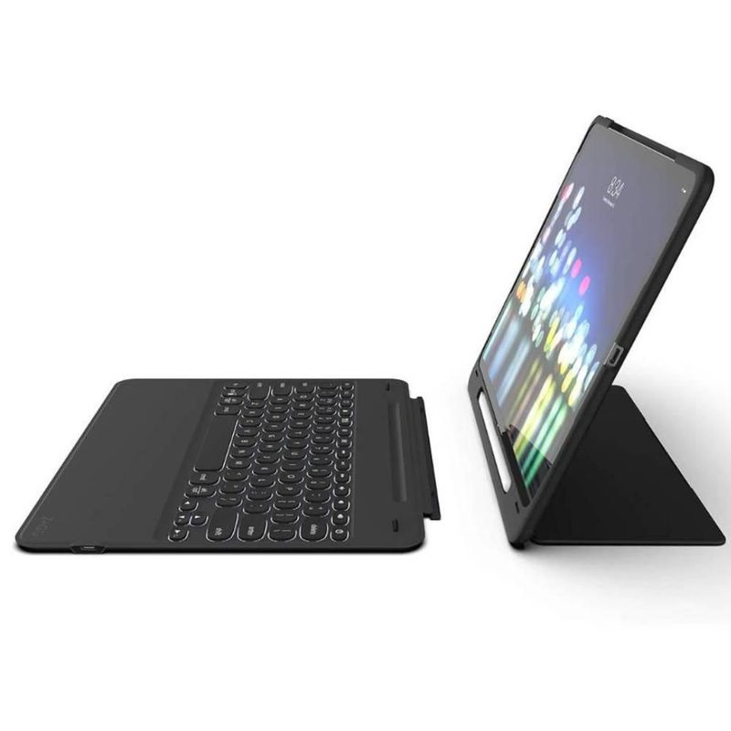 Teclado Slim Book Go para iPad Pro 12.9'' (3a Gen) Zagg color negro