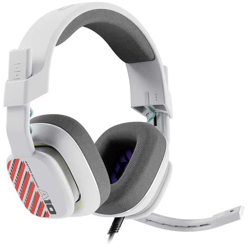Audifonos gamer logitech astro a10 ps5 xbox series x|s blanco