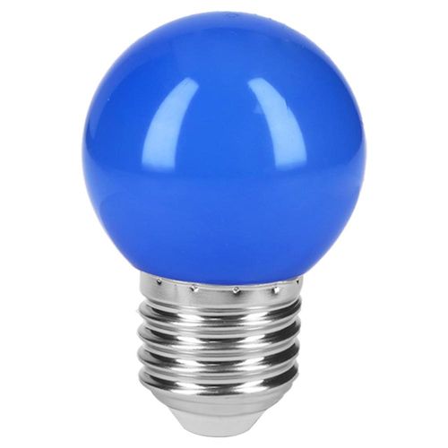 Lámpara De Led G45 127 V 1 W Color Azul Volteck