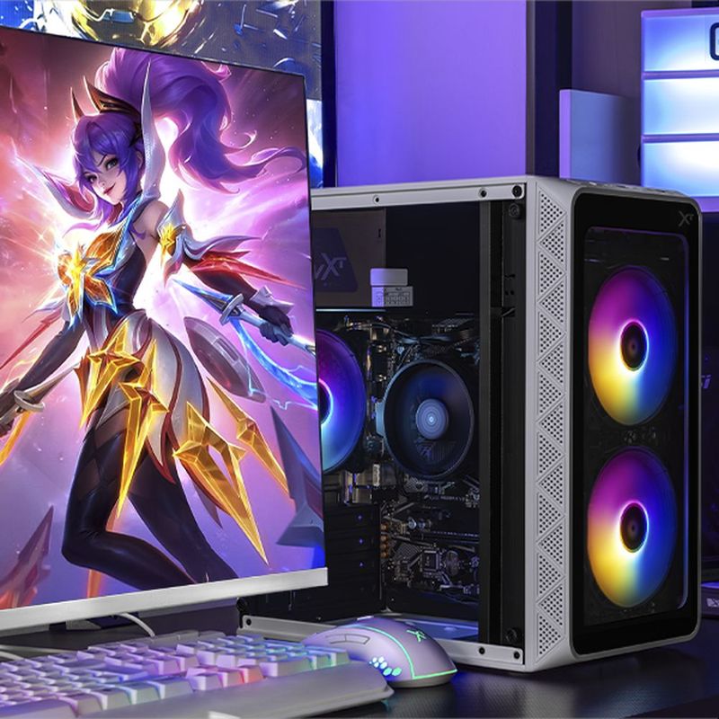 Xtreme pc radeon vega 7 ryzen 5 16gb 500gb monitor 27 wifi