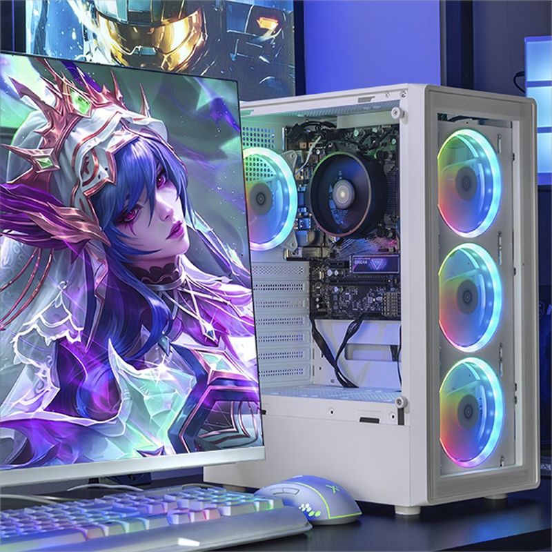 Xtreme pc gaming radeon vega ryzen 7 16gb ssd 1tb wifi white