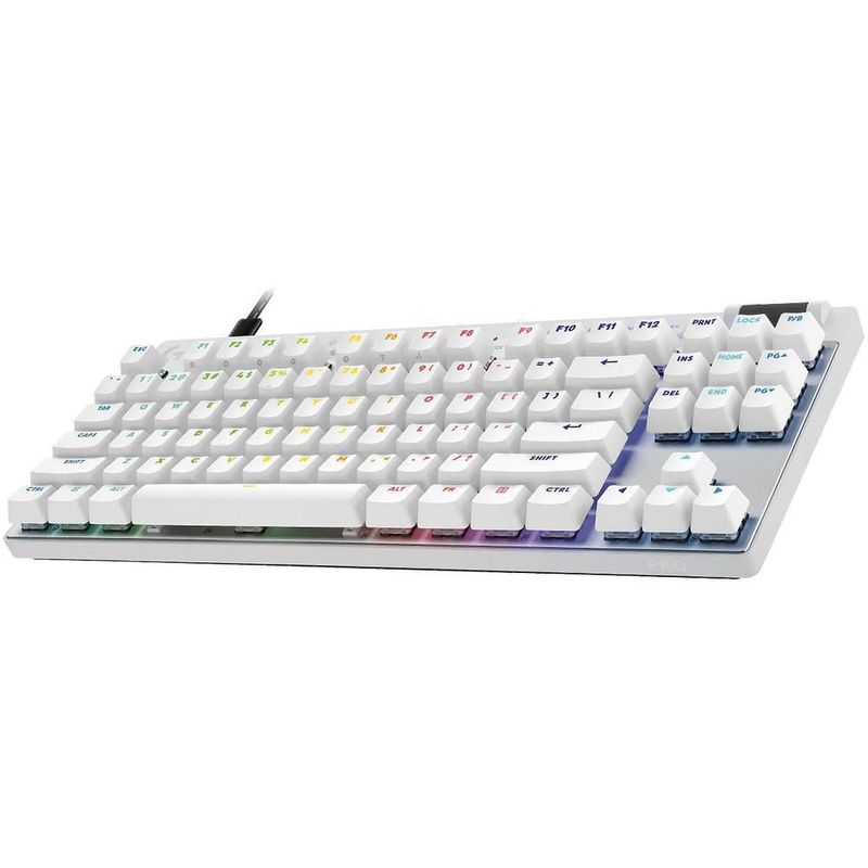 Teclado gamer logitech pro x tkl analogico rgb bluetooth