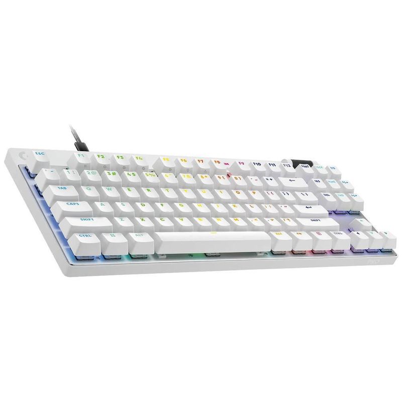 Teclado gamer logitech pro x tkl analogico rgb bluetooth