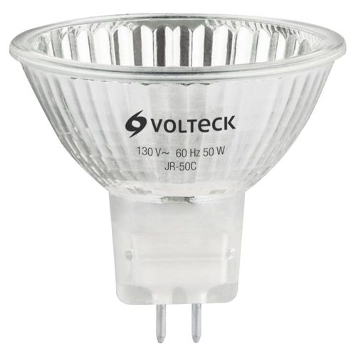 Foco De Halógeno Tipo Jr 50 W Transparente Volteck