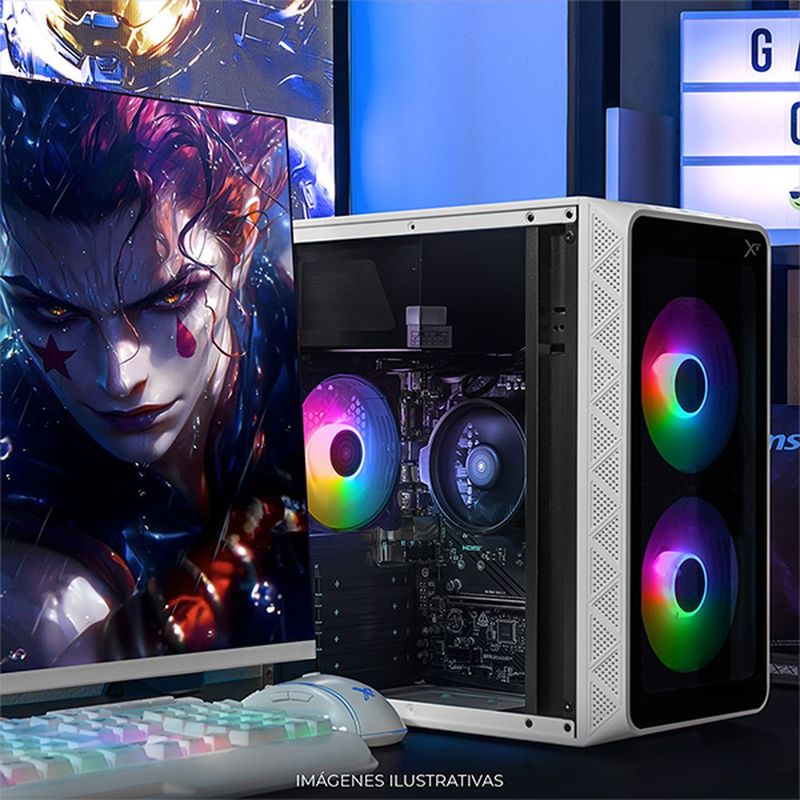 Xtreme pc ia ready radeon 760m ryzen 5 16gb 500gb monitor 27