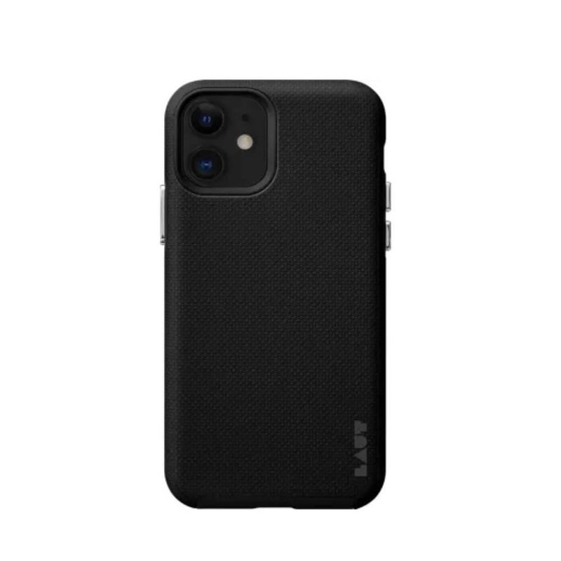 Funda para iPhone 11 Pro rígida Laut Shield color negro 2 capas