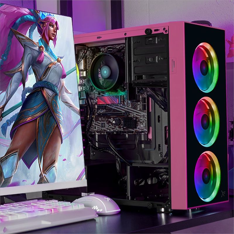 Xtreme pc gaming amd radeon vega renoir ryzen 7 16gb ssd 1tb pink