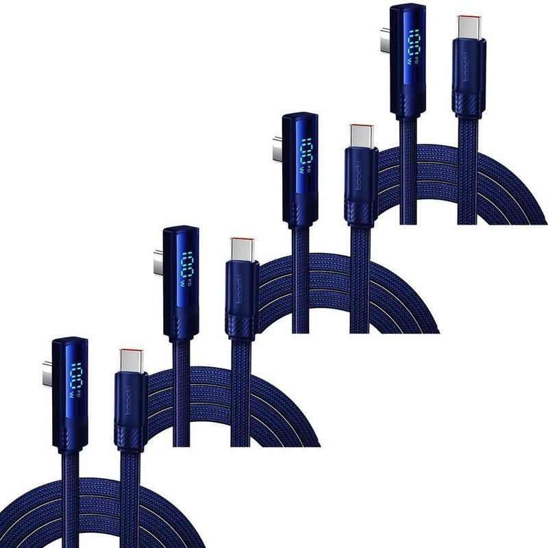 Cargador de 2m Tipo C MXVLE-004 LedBlue2LI Cable de transferencia Tipo C
