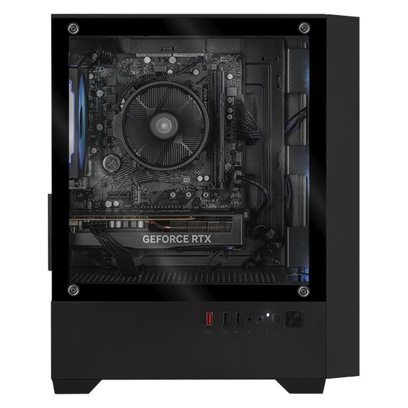 Xtreme pc rtx 5060 ryzen 5 16gb ssd 500gb monitor 23.8 black