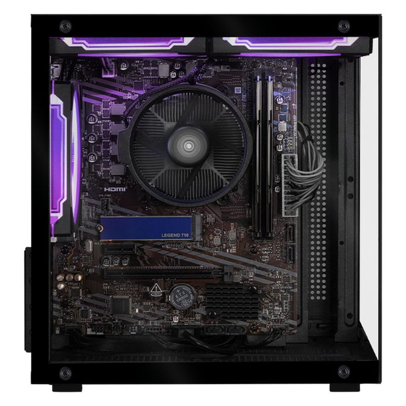 Xtreme pc gaming radeon vega 7 ryzen 5 16gb ssd 500gb black