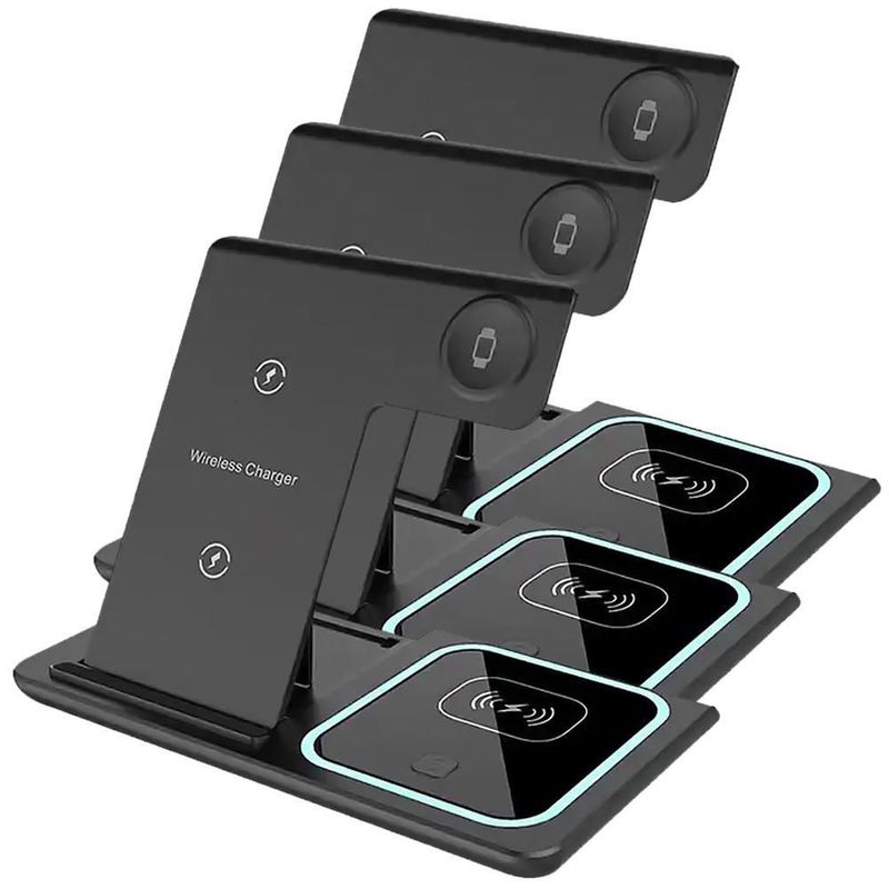 Cargador Qi MXSCS-003 SwiftChargeBlack Soporte de Carga Qi para Reloj