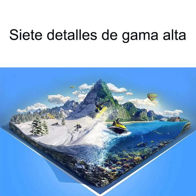 Nuevas gafas, NEGRA, auriculares, máquinas de realidad virtual todo en uno, juegos en 3D, gafas de realidad virtual.HOGAWAY