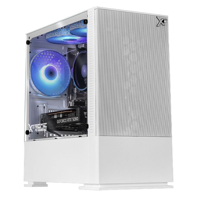 Xtreme pc gaming rtx 5060 ryzen 5 16gb ssd 1tb wifi white