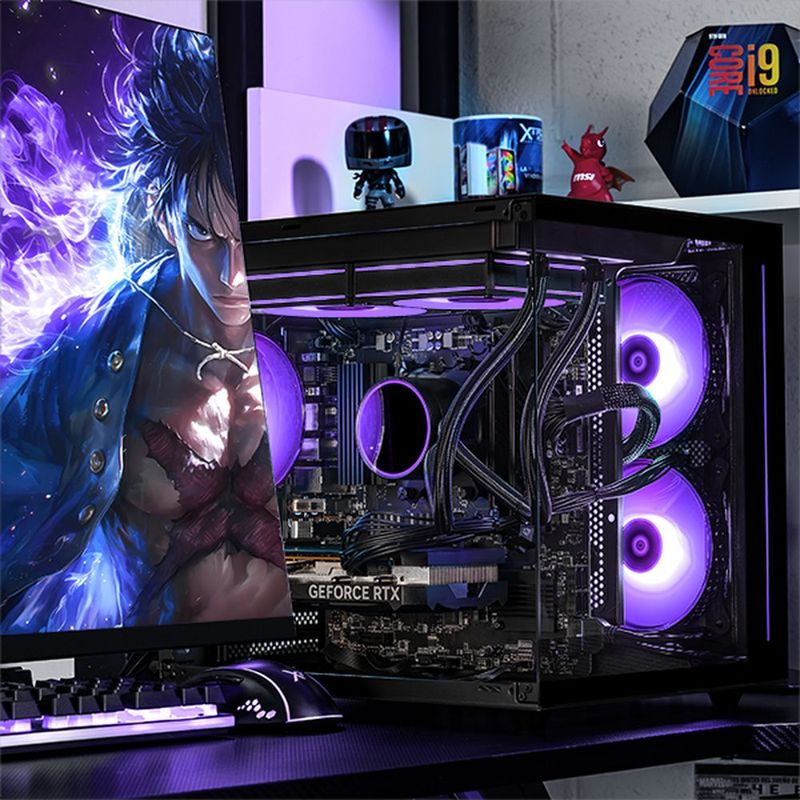 Xtreme pc gaming rtx 5060 ryzen 7 32gb ssd 1tb wifi black