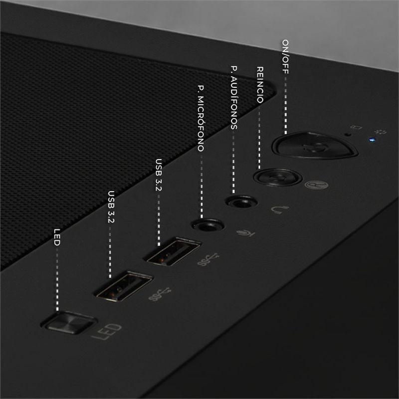 Xtreme pc ia performance rtx 5060 ti ryzen 7 16gb 1tb black