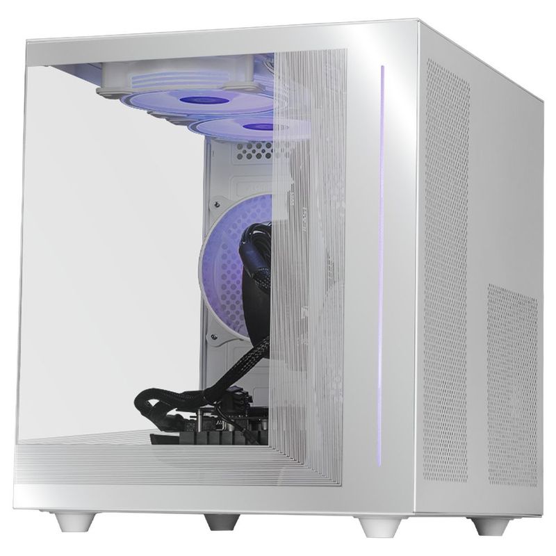 Xtreme pc rtx 5060 ryzen 7 16gb ssd 1tb monitor 23.8 white
