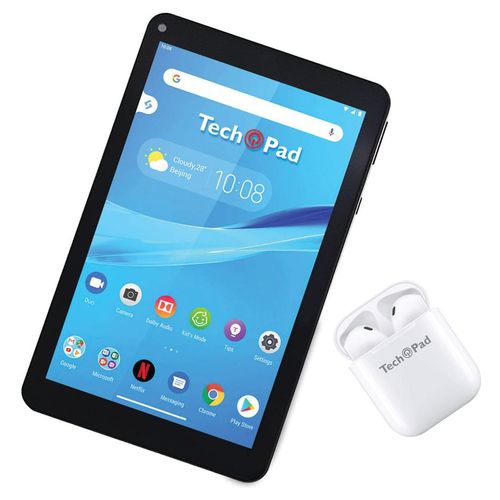 Tablet TechPad 9" Tableta X9 16 Gb + Audifonos Inalambricos Android