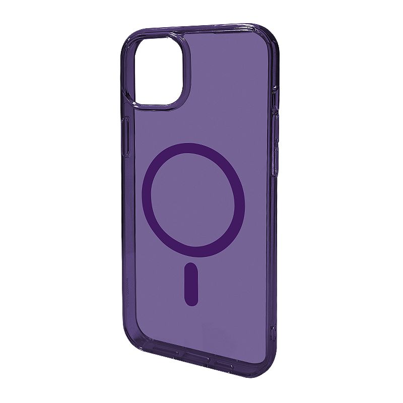 Funda Protector Magsafe Markstrong para iPhone 15 Pro, Morado