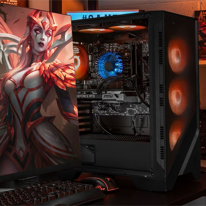 Xtreme pc gaming rtx 5060 ti core i9 16gb ssd 1tb monitor 27