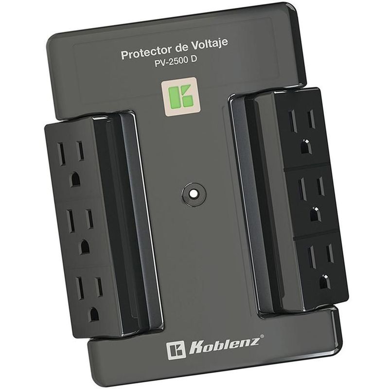 Protector de voltaje koblenz pv-2500 d 6 contactos 2500va