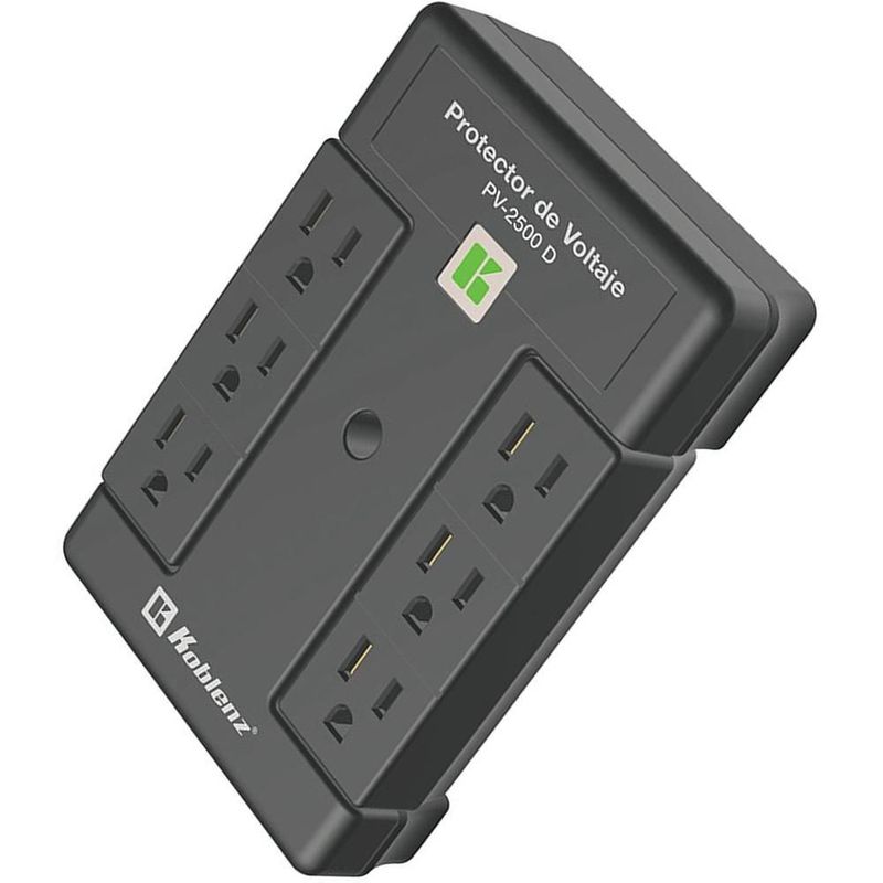 Protector de voltaje koblenz pv-2500 d 6 contactos 2500va