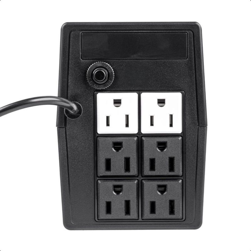 ENERGIZER No Break UPS, 360W, 6 Contactos 600VA