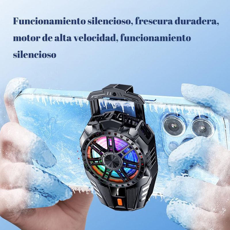 Radiador magnético para teléfonos móviles, enfriamiento rápido, diseñado para juegos, dispositivo mágico de refrigeraciónHOGAWAY