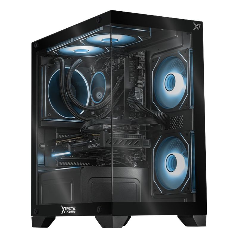 Xtreme pc gaming rx 9060 xt ryzen 7 16gb ssd 1tb wifi black