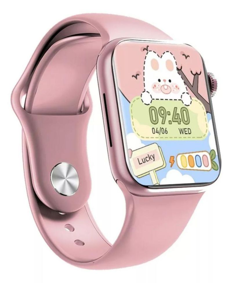 Smartwatch Reloj Inteligente  M9 Mini Dual Nfc Rosa